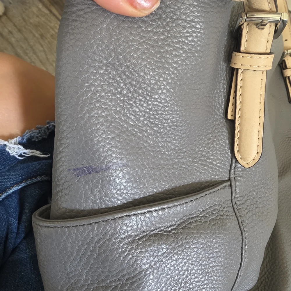 Michael Kors Gray and Cream Tote Bag Set - Picture 3 of 12